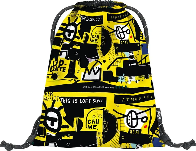 baagl-gym-sacks-skate-street-art-sac-de-gym-enfant image 1