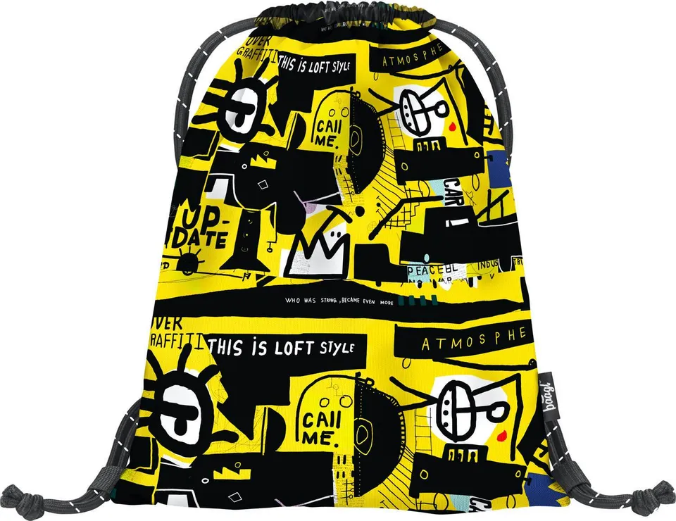 baagl-gym-sacks-skate-street-art-sac-de-gym-enfant image 1