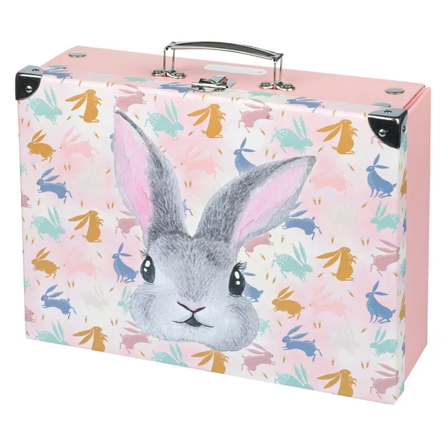 baagl-bunny-mallette-devoirs-pliable-lapin image 1