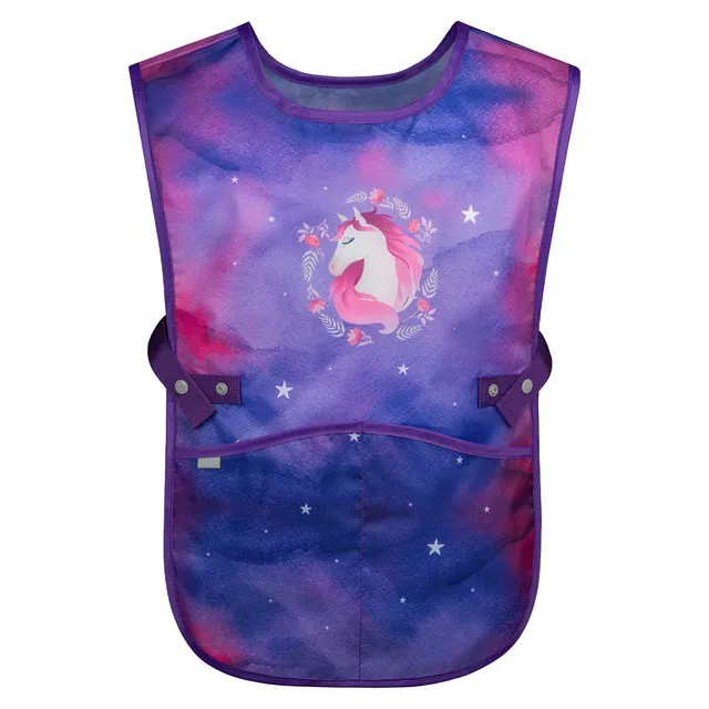 baagl-horse-tablier-enfant-cole-peinture-lavable-2-poches image 1