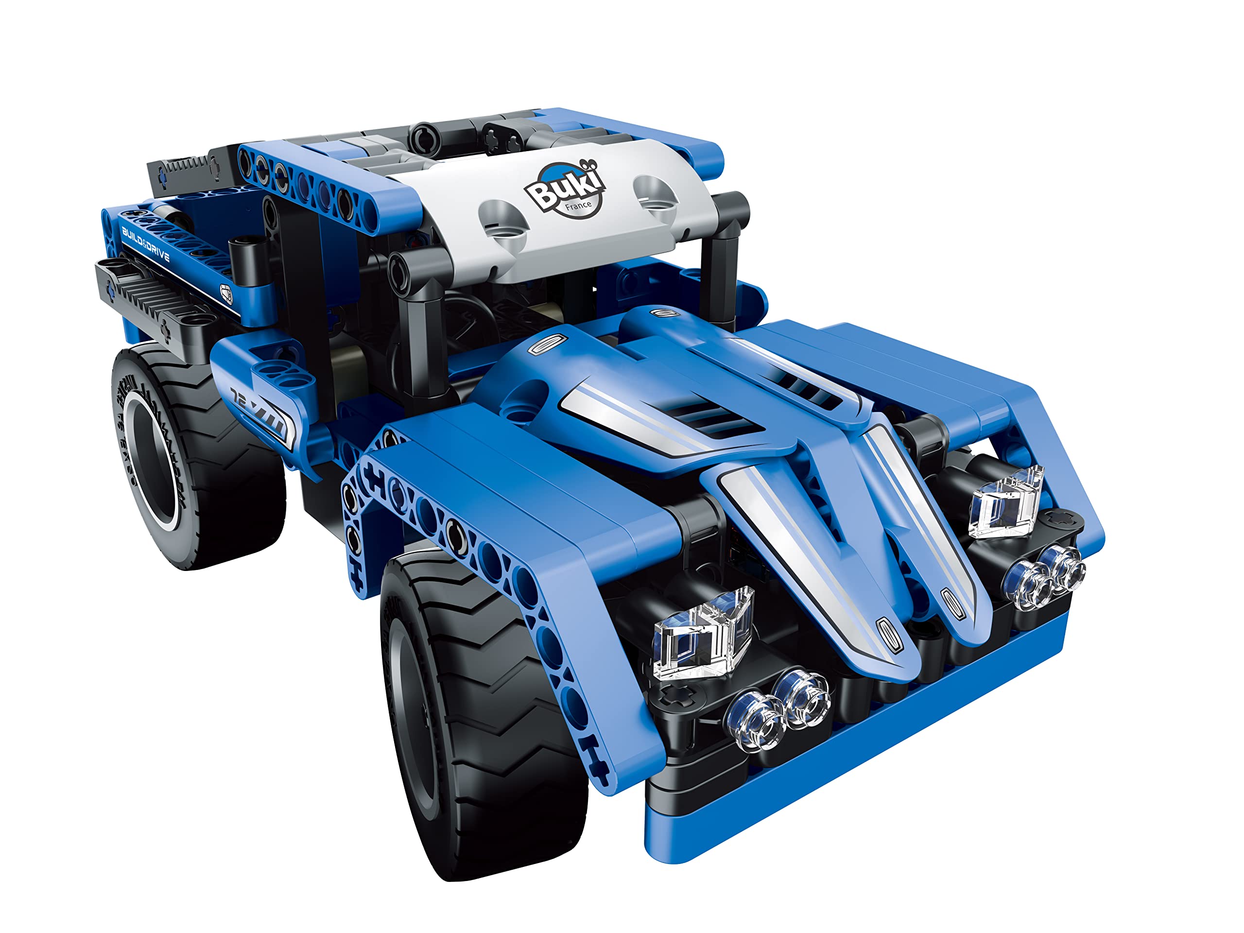 buki-8019-4x4-rc-voiture-radiocommand-e-construire-353-pi-ces image 5