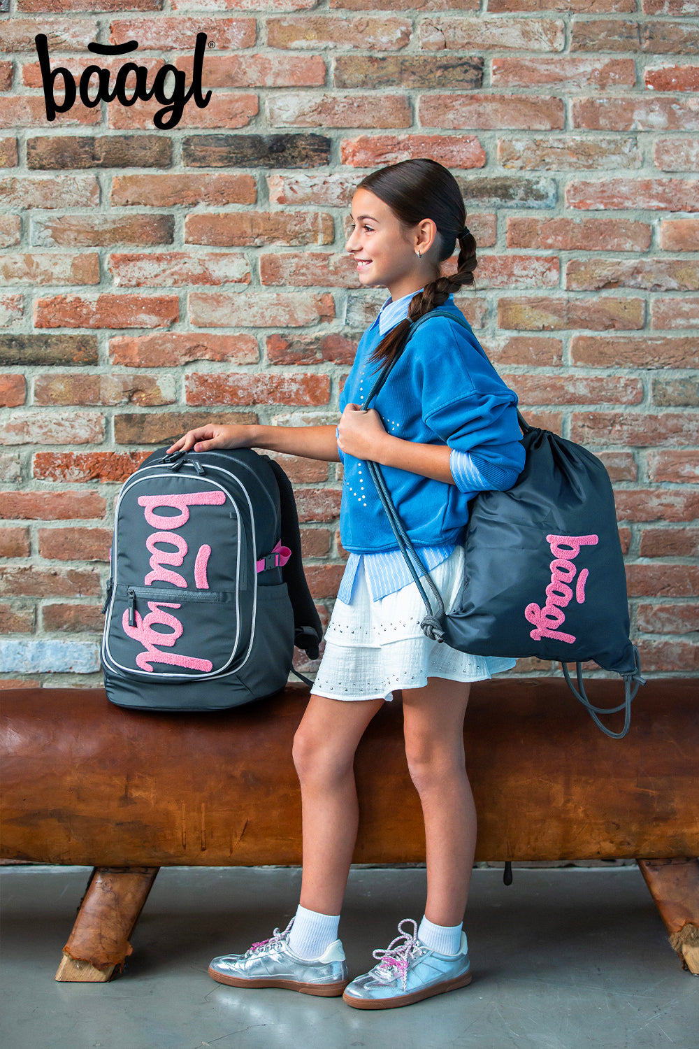 baagl-gym-sacks-sac-de-sport-logo-rose-recycl image 5