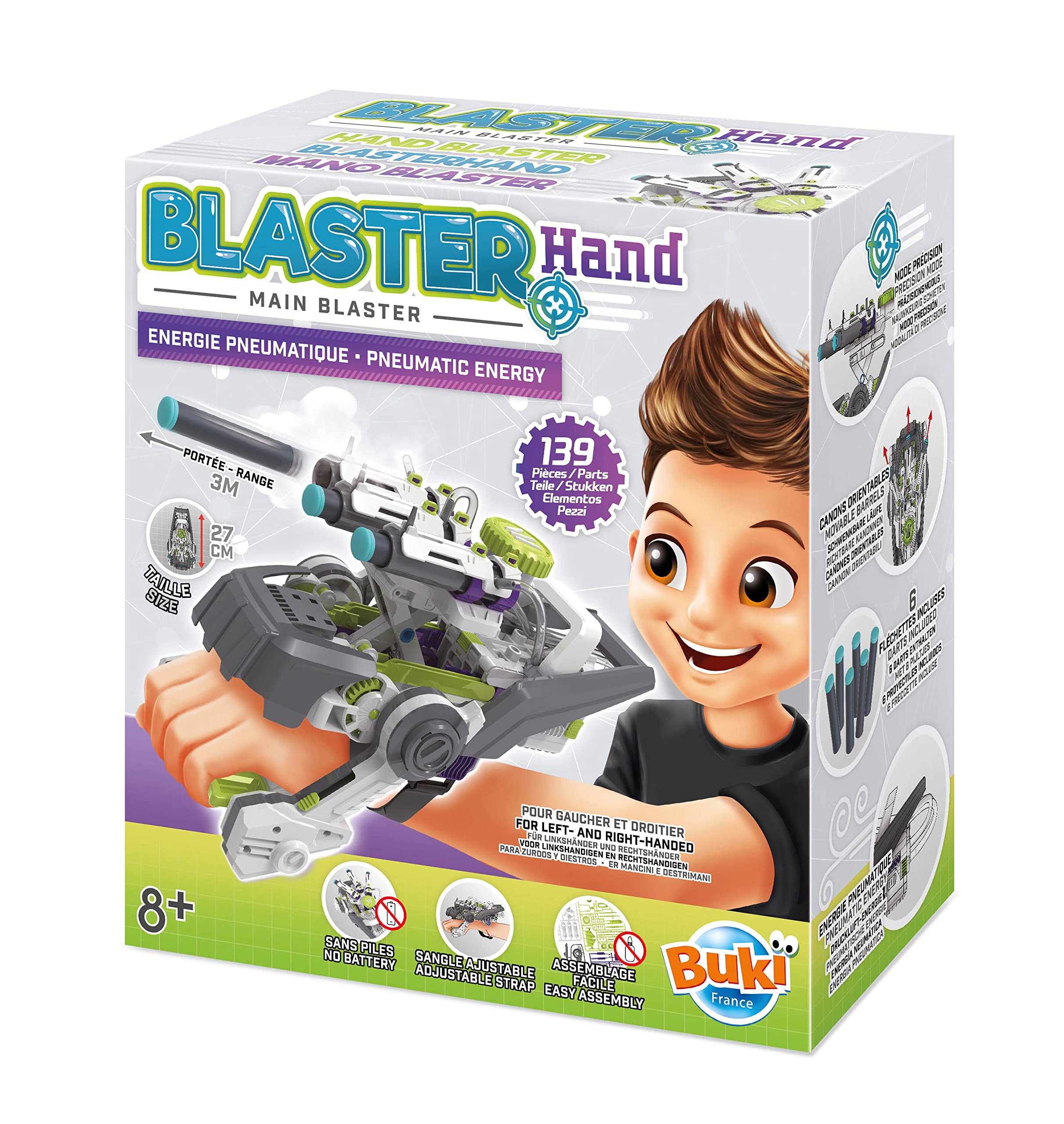 buki-nature-7080-main-blaster-jouet-pneumatique-6-fl-chettes image 1