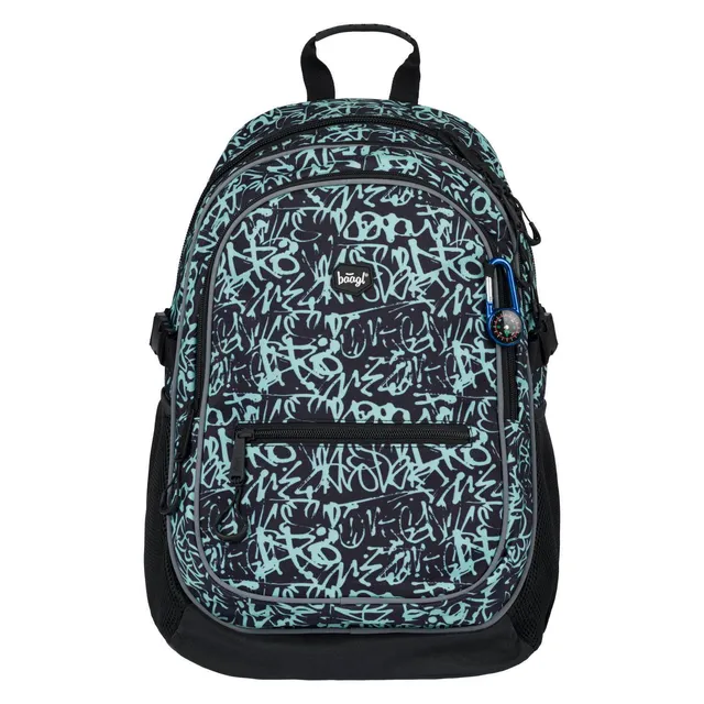 baagl-core-graffito-sac-dos-25-l-ergonomique-imperm-able image 1