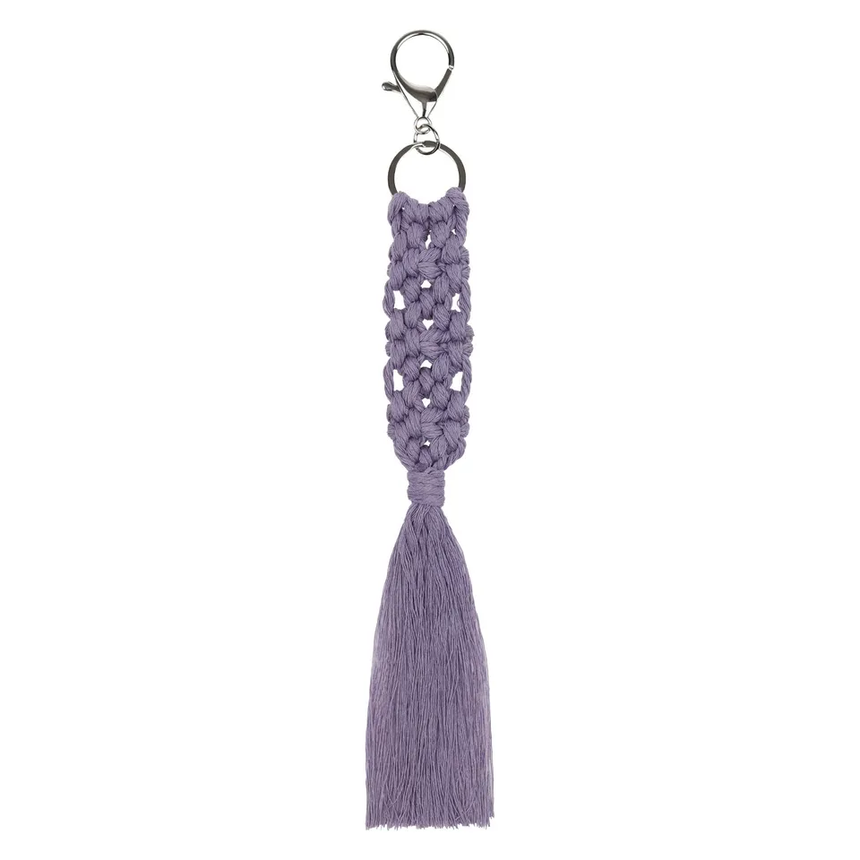 baagl-porte-cl-s-macram-lilas-r-fl-chissant image 1