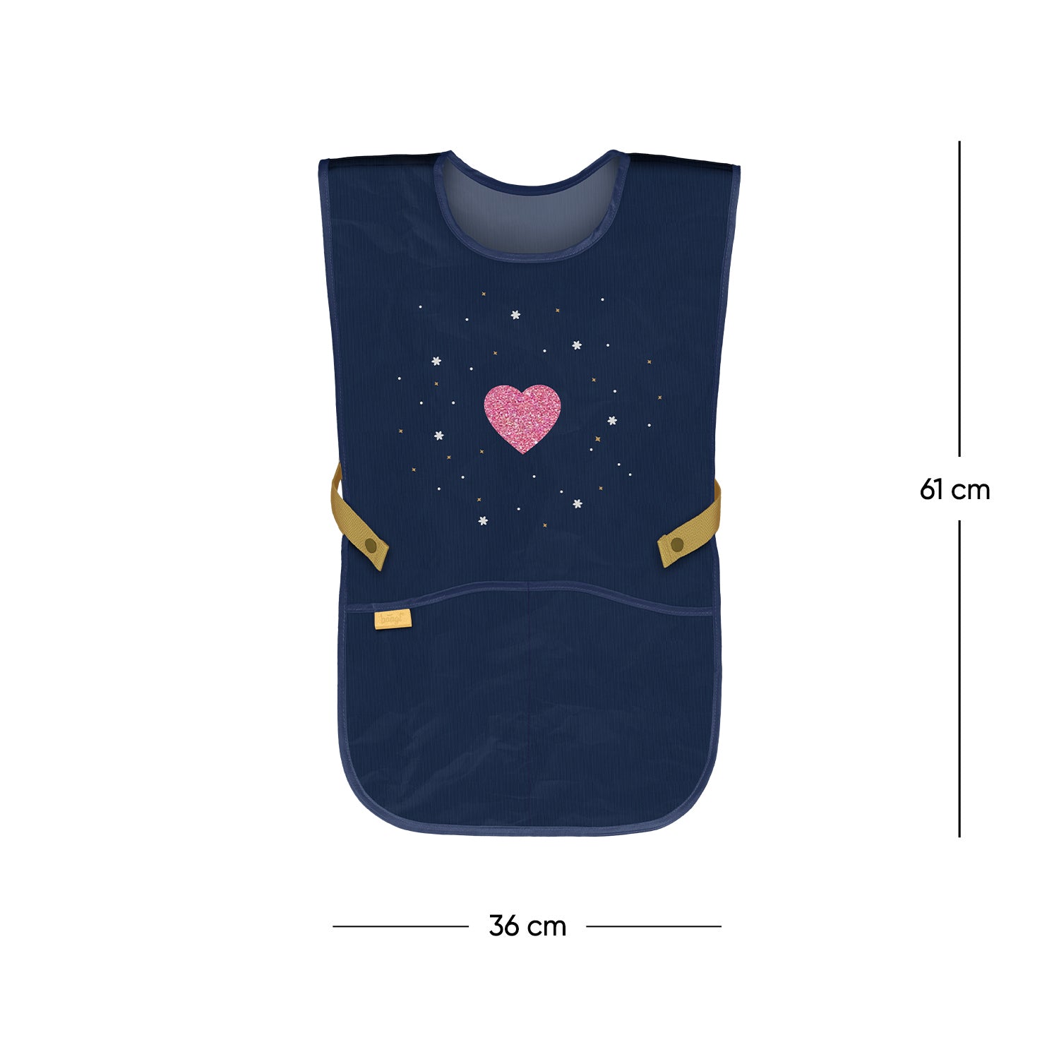 baagl-unicorn-gold-tablier-enfant-licorne-avec-poches image 4