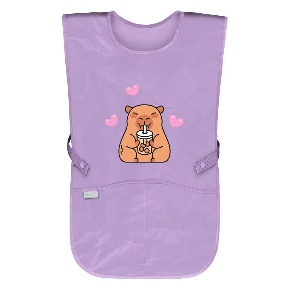 baagl-capybara-tablier-enfant-lavable-2-poches image 1