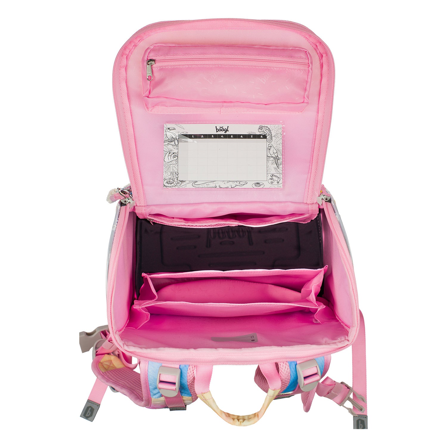 baagl-school-sets-zippy-plus-rainbow-unicorn-ii-cartable-fille image 6