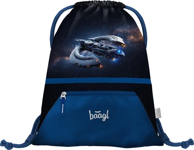 baagl-gym-sacks-spacecraft-sac-de-gym-poche-zipp-e image 1