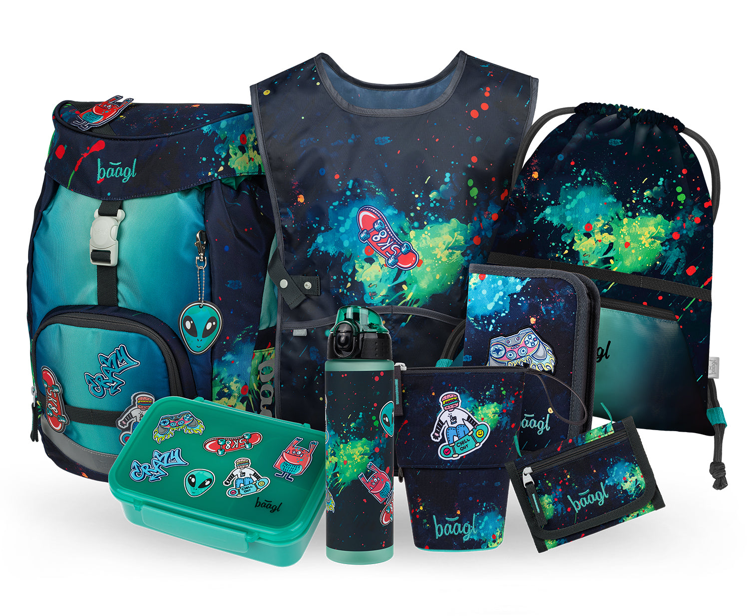 baagl-airy-chill-iii-set-scolaire-3-pi-ces-gar-on image 1