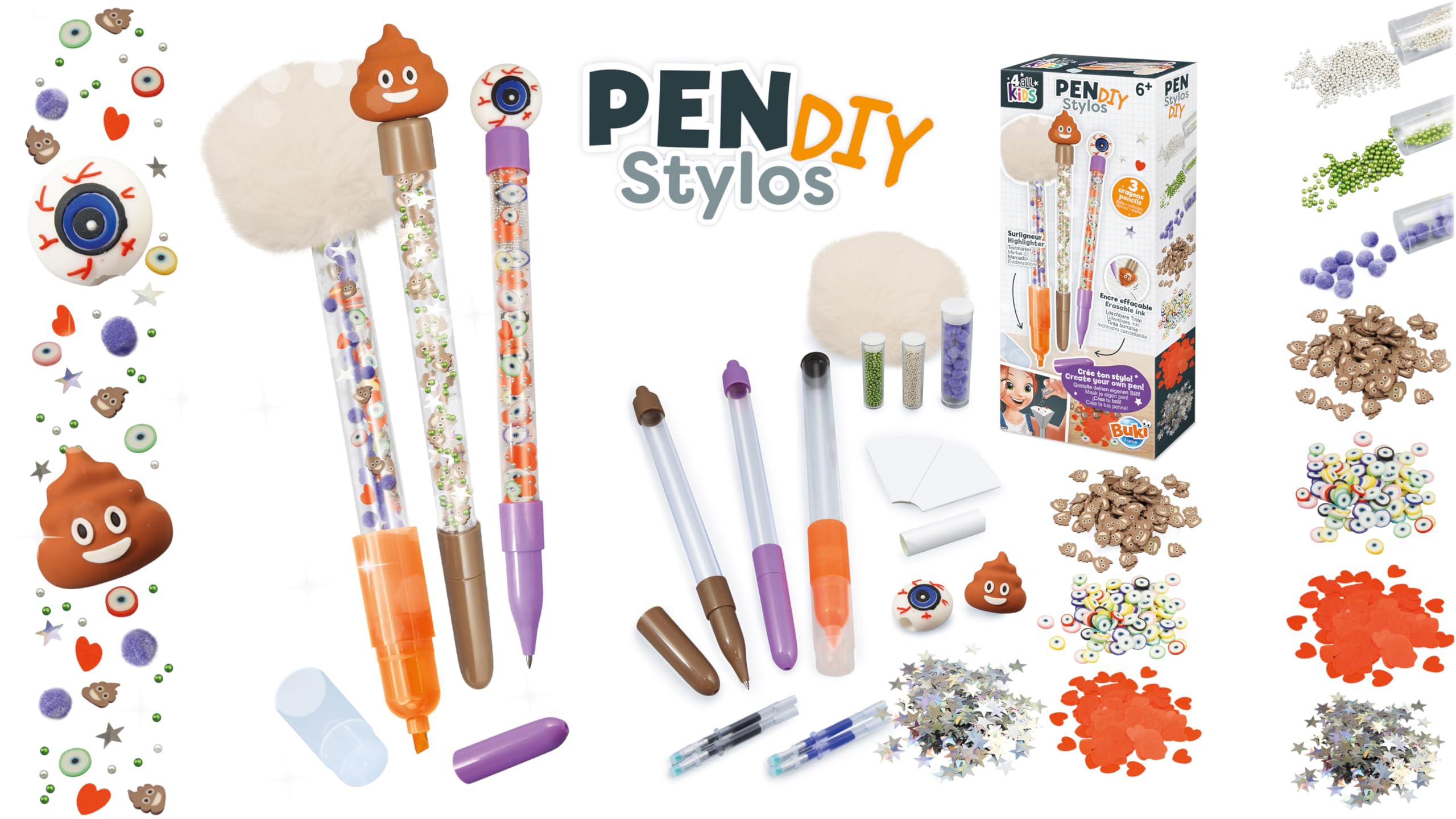 buki-cr-atif-et-beaut-fk023-kit-stylos-effa-ables-2-surligneur image 3