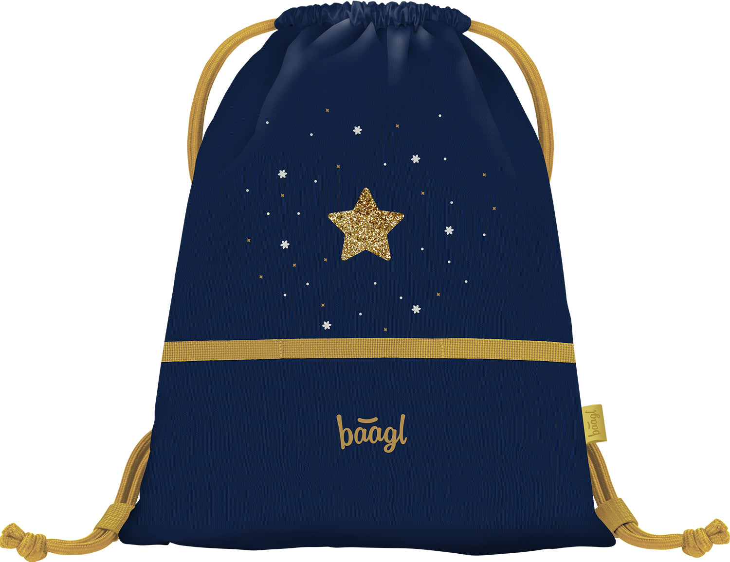 baagl-unicorn-gold-sac-sport-enfant-gym-fille-lavable image 1