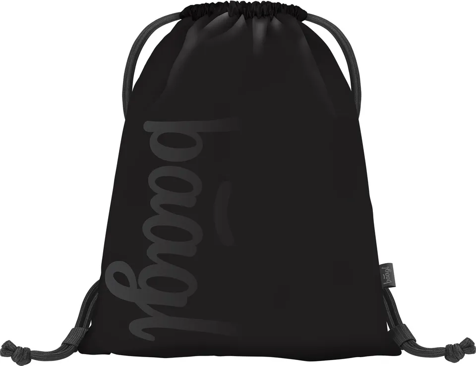 baagl-gym-sacks-sac-de-gym-noir-lavable image 1