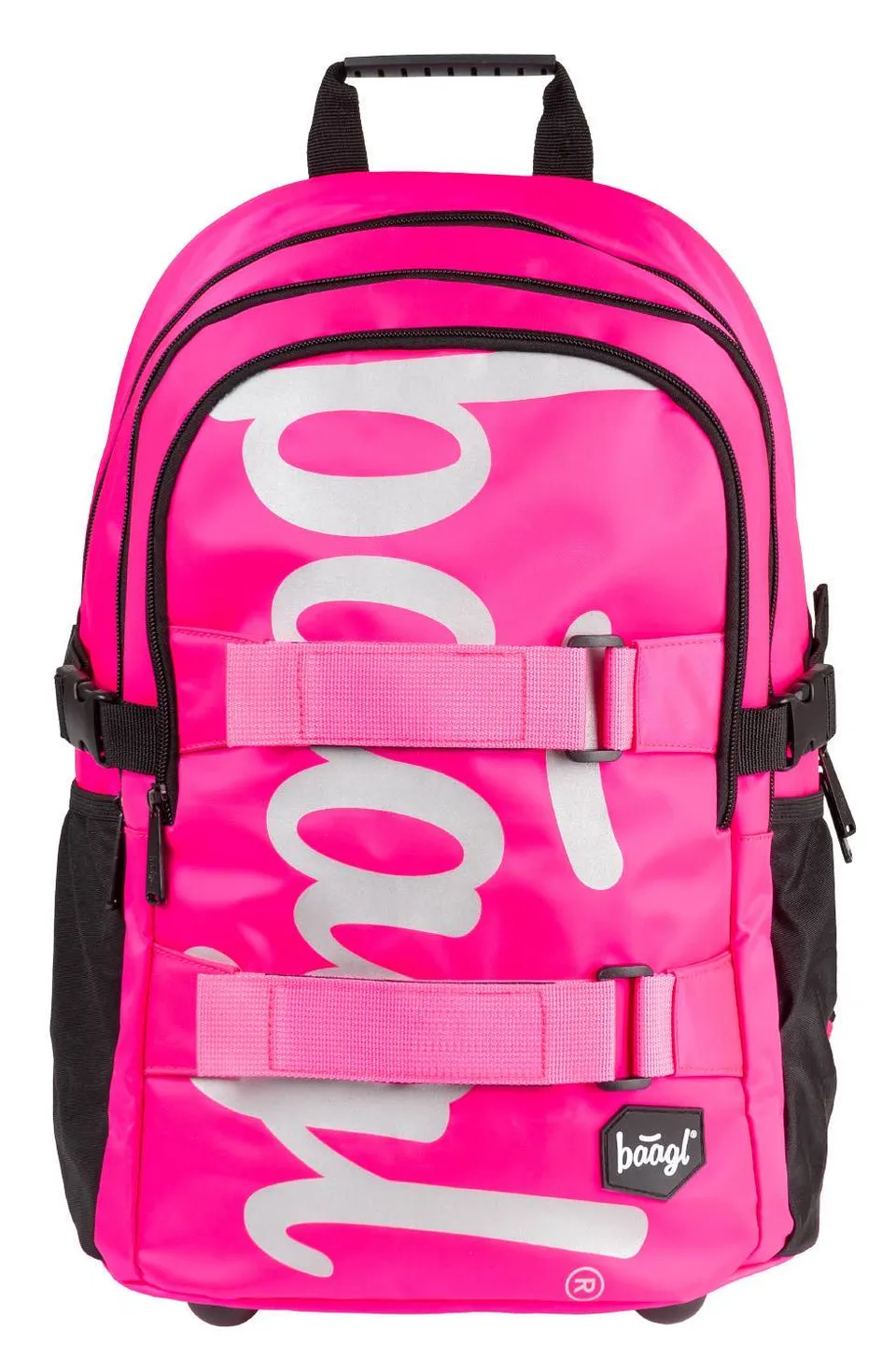baagl-skate-sac-dos-scolaire-pink-25-l-tanche image 1