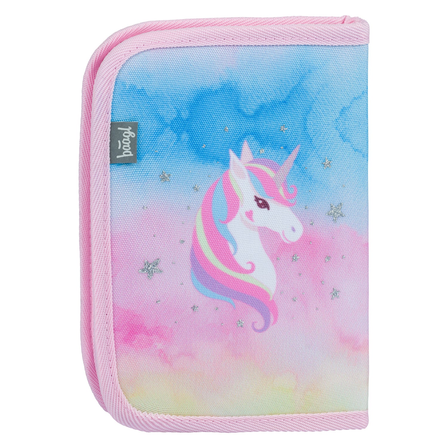 baagl-rainbow-unicorn-trousse-crayons-1-compartiment image 2