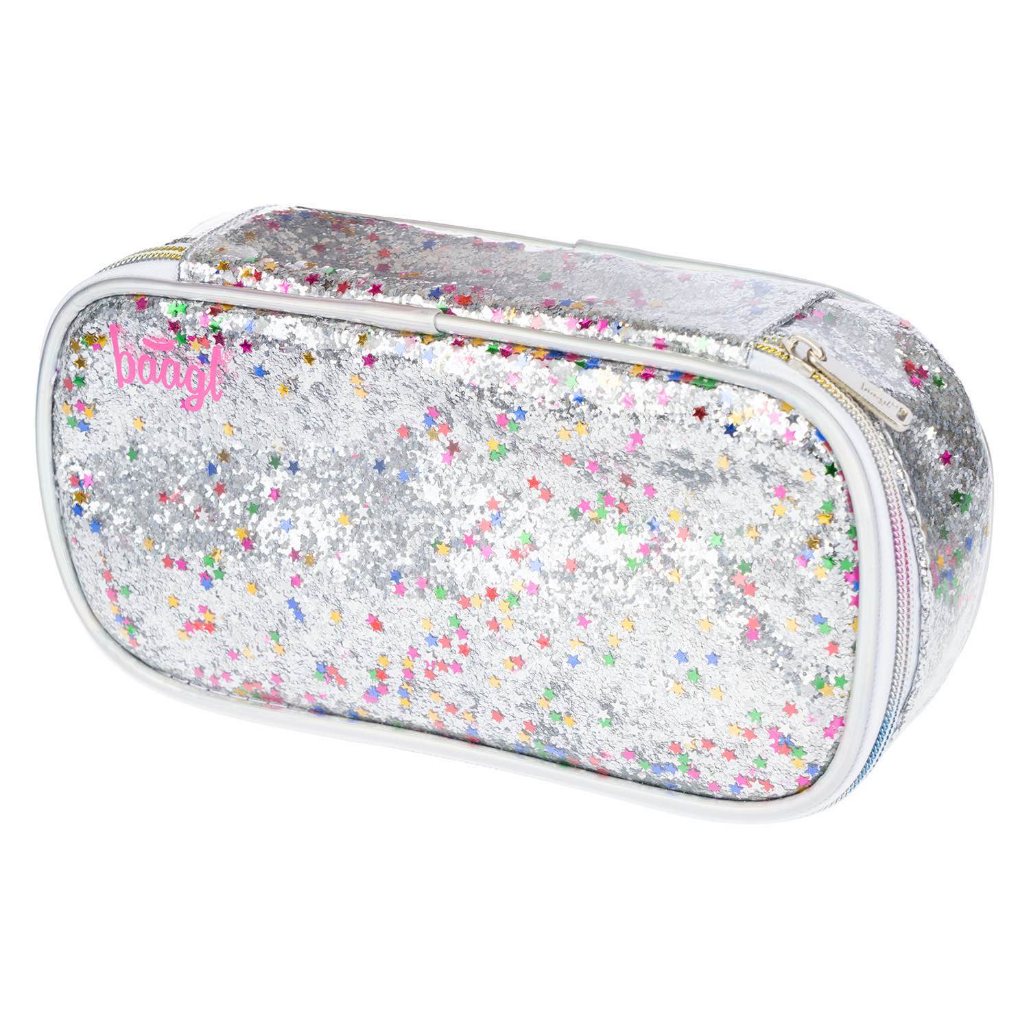 baagl-fun-rainbow-trousse-scolaire-double-rabat-arc-en-ciel image 1