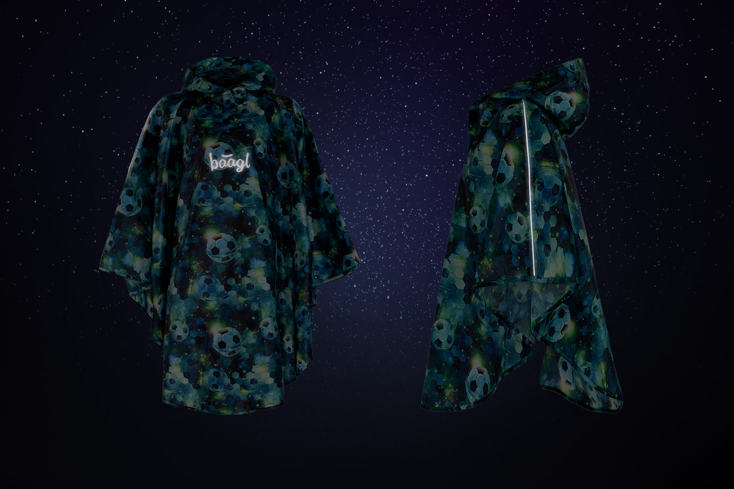 baagl-football-poncho-pluie-enfant-taille-s-110-130-cm image 8