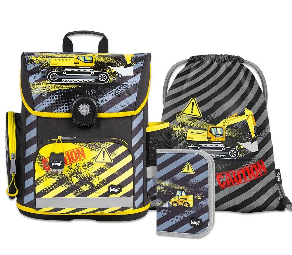baagl-digger-ensemble-scolaire-cartable-18-l-cp-tractopelle image 1