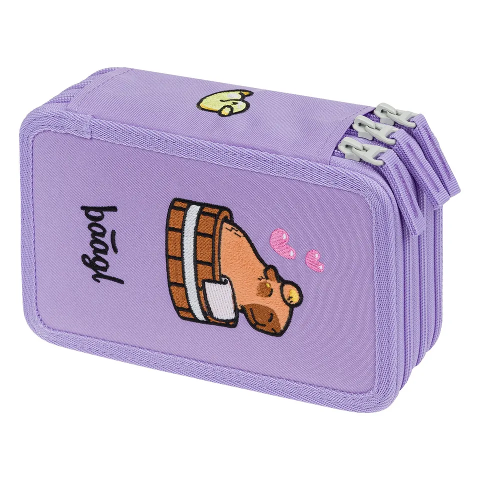 baagl-capybara-trousse-3-compartiments-vide image 1