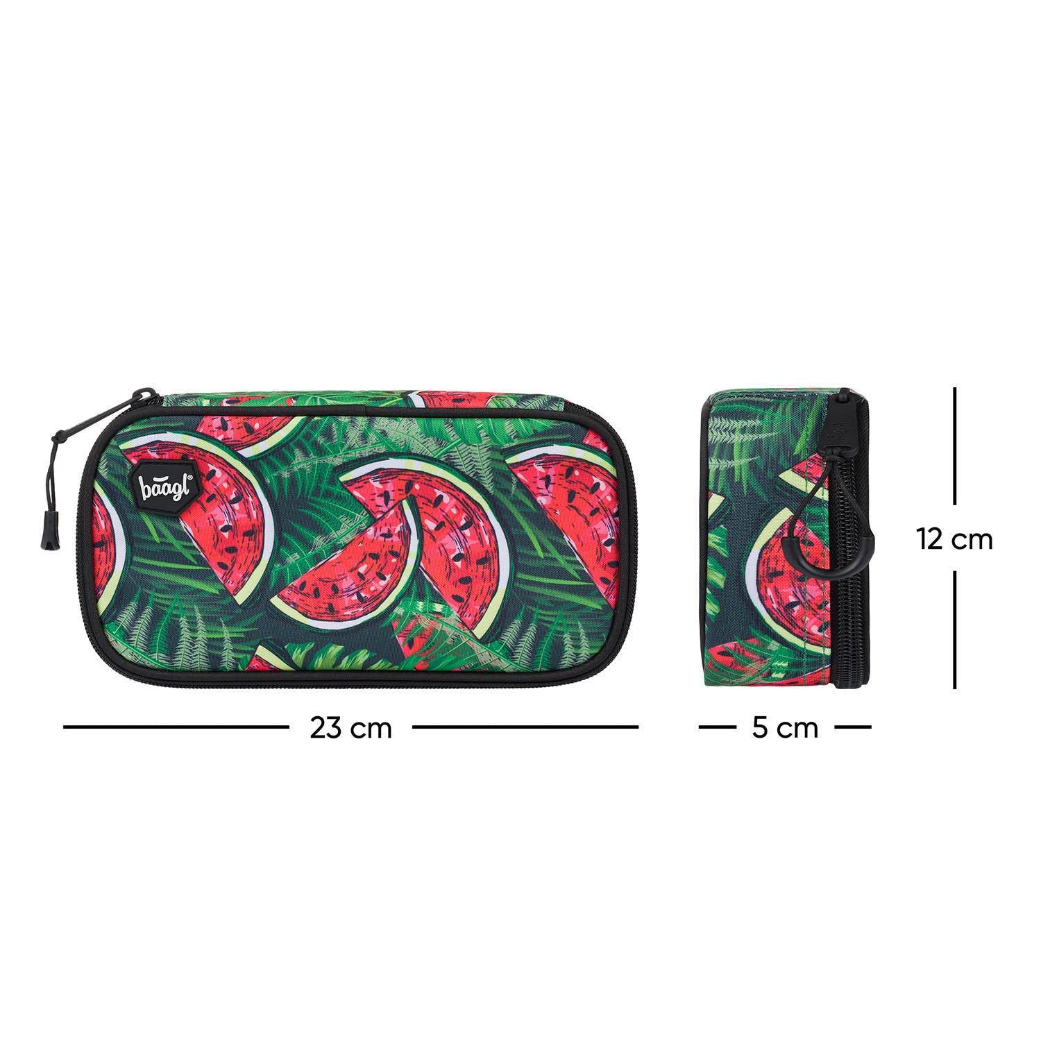 baagl-melon-tui-scolaire-trousse-fille-simple-vide image 4