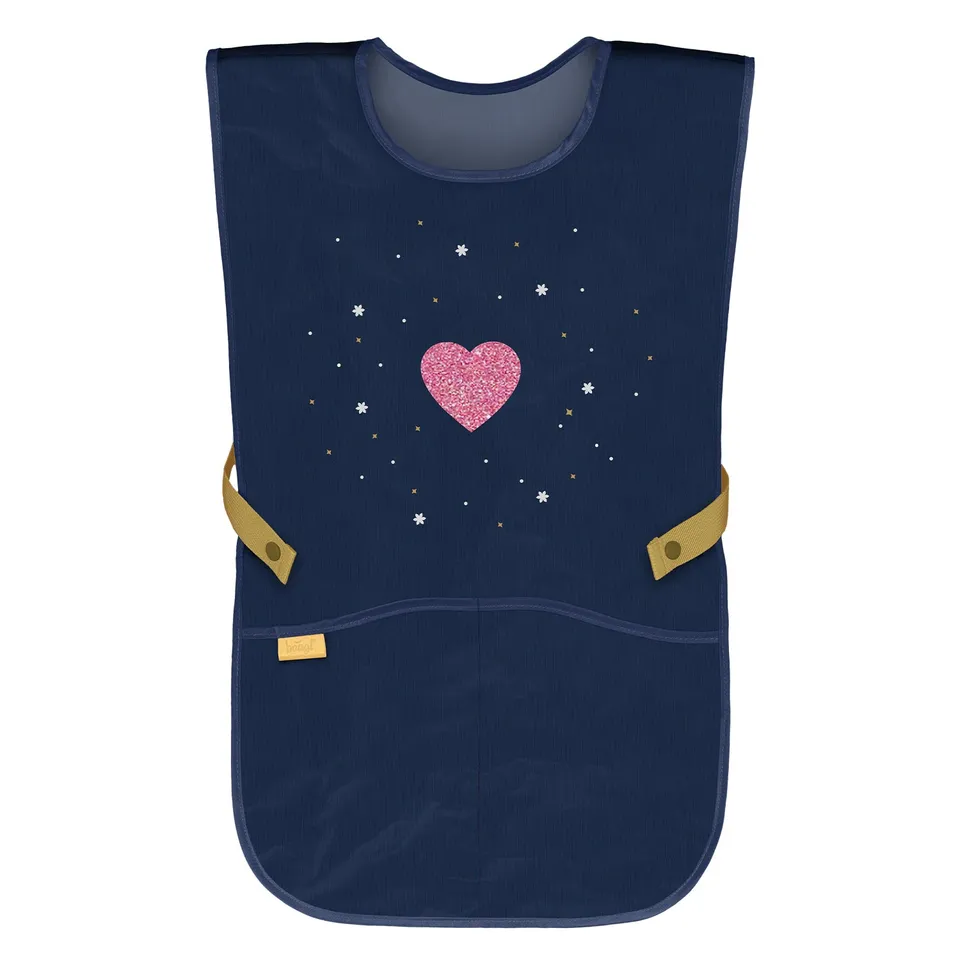 baagl-unicorn-gold-tablier-enfant-licorne-avec-poches image 1