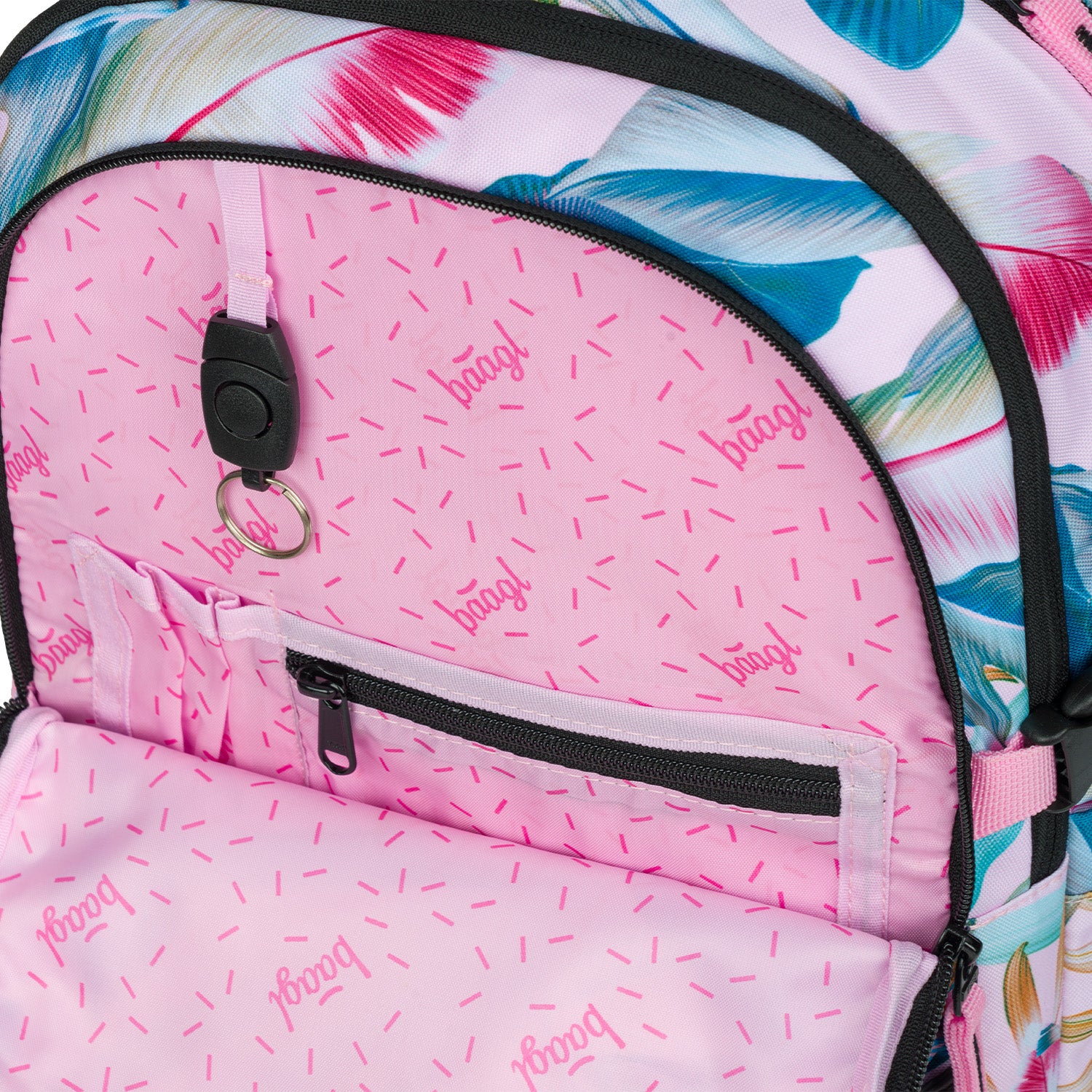 baagl-skate-leafs-sac-dos-scolaire-25-l-ergonomique image 8