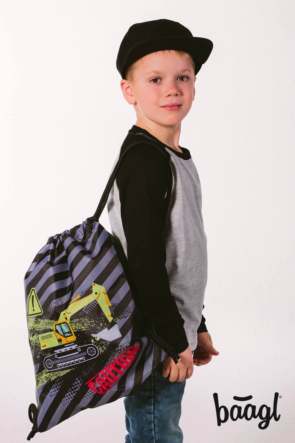 baagl-digger-sac-gym-enfant-lavable-cordons image 4
