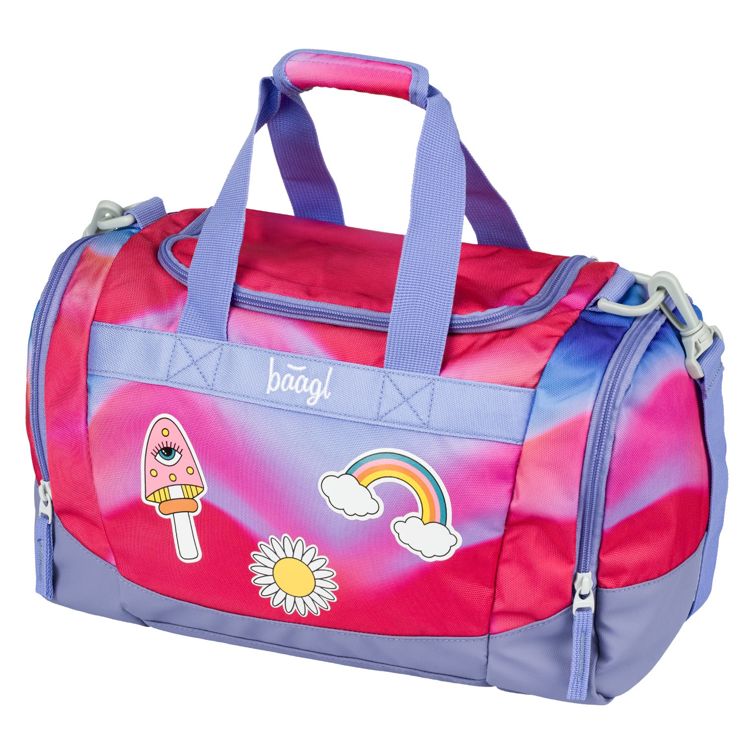 baagl-rainbow-red-sac-de-sport-enfant-l-ger-bandouli-re image 2