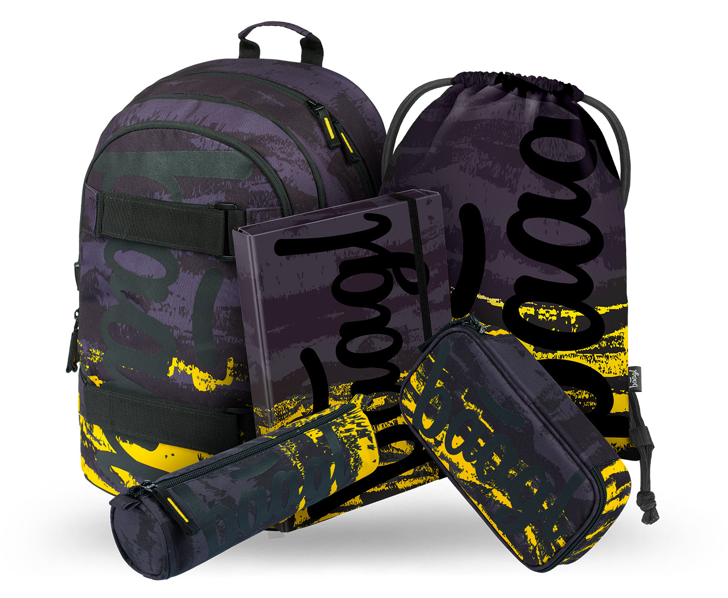 baagl-skate-dune-ii-ensemble-scolaire-sac-dos-25-l-skate-gar-on image 1