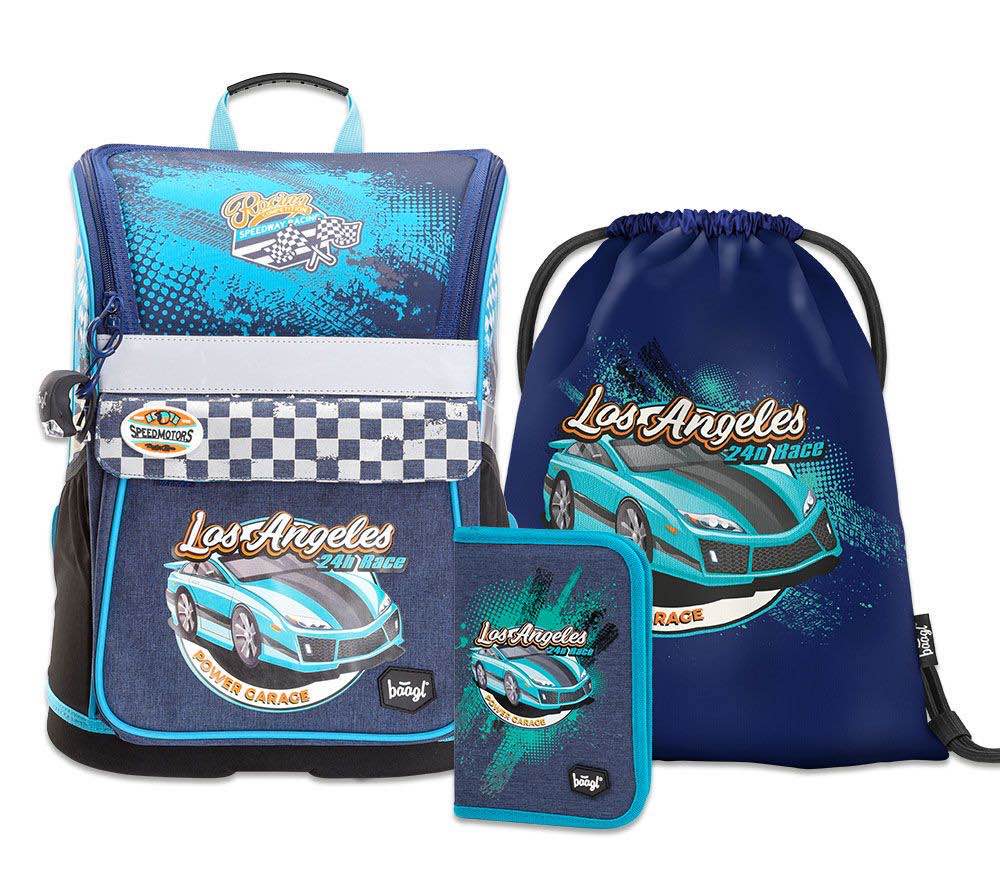 baagl-zippy-racer-set-scolaire-cartable-ergonomique-18-l image 1
