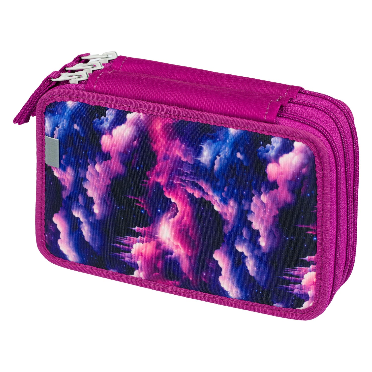 baagl-royal-unicorn-trousse-3-compartiments-licorne-vide image 2