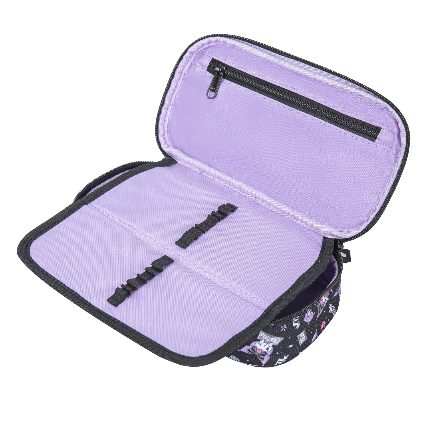 baagl-kuromi-black-trousse-scolaire-noire-recycl-e image 3