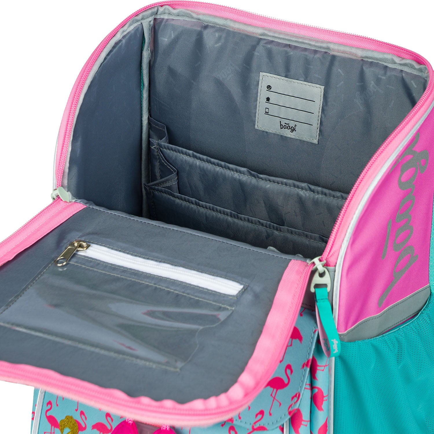 baagl-zippy-flamingo-cartable-fille-18-l-ergonomique image 8