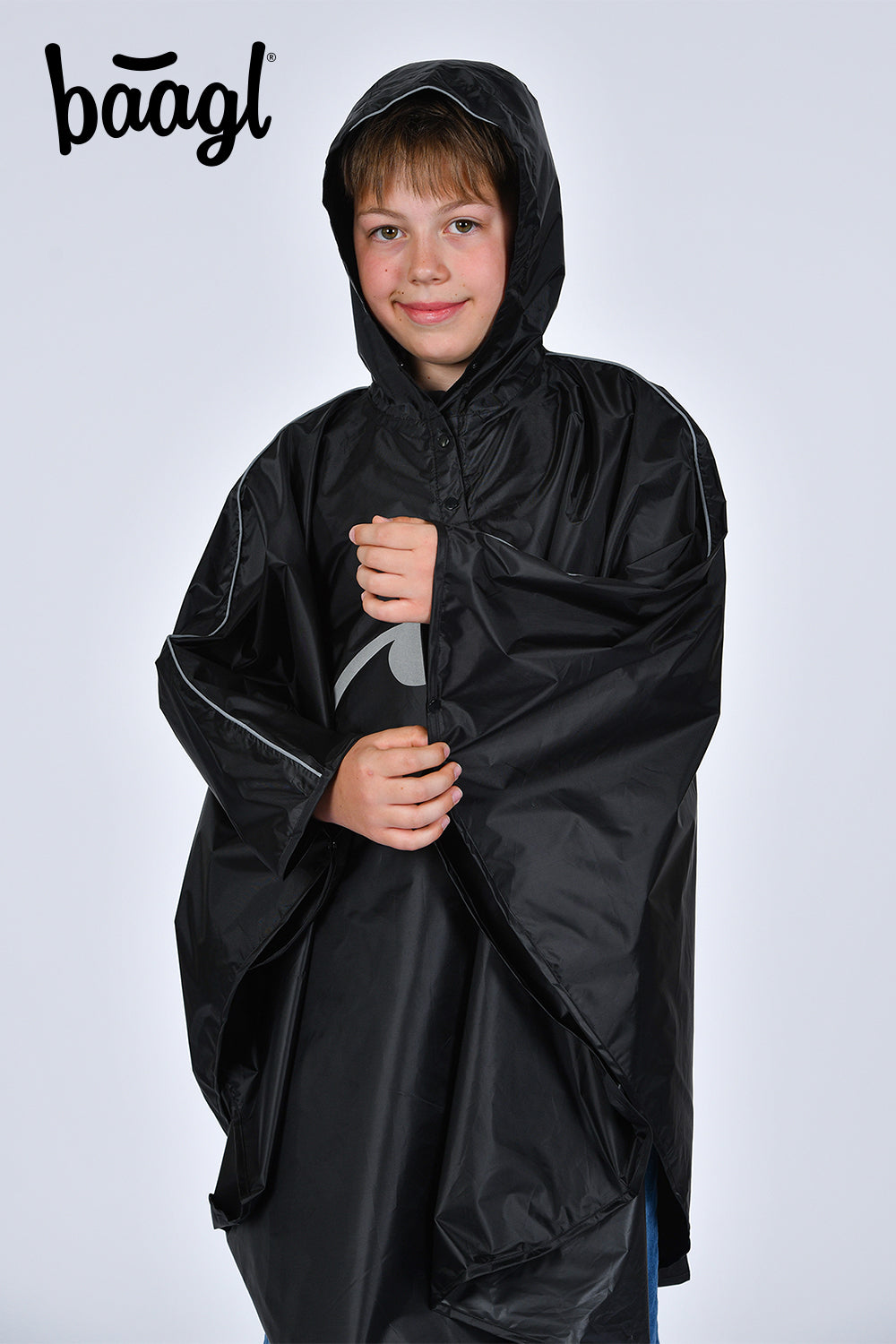 baagl-batman-logo-poncho-de-pluie-xl-170-190-cm image 7