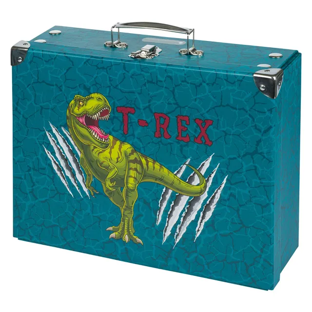 baagl-t-rex-mallette-scolaire-pliable-dinosaure image 1