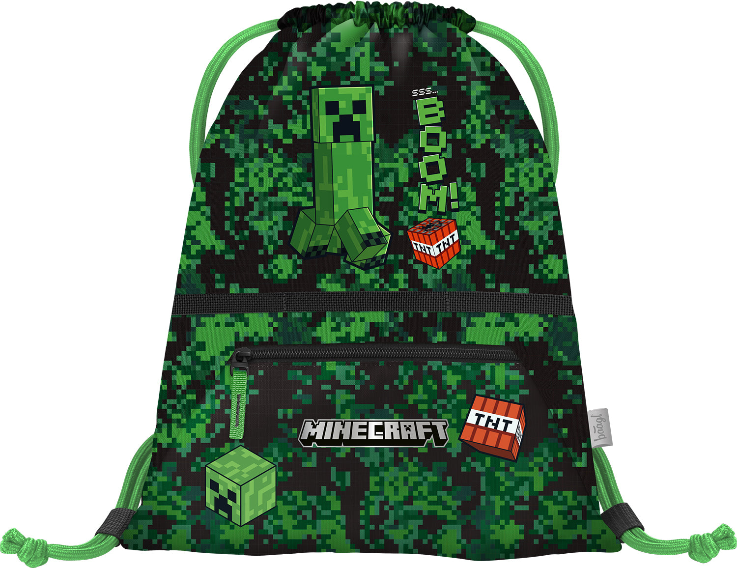 baagl-minecraft-boom-sac-gym-poche-zipp-e-gar-on image 1