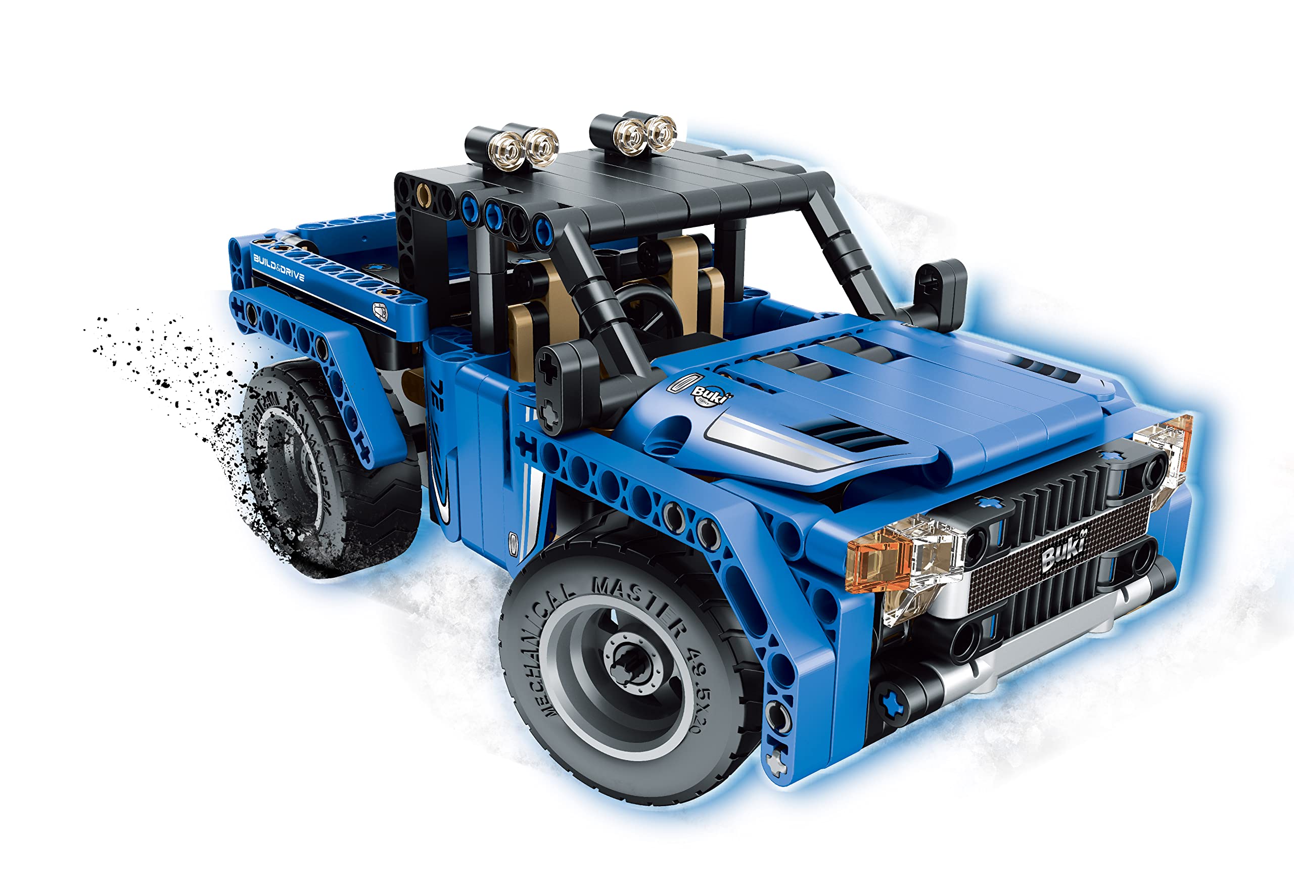 buki-8019-4x4-rc-voiture-radiocommand-e-construire-353-pi-ces image 4