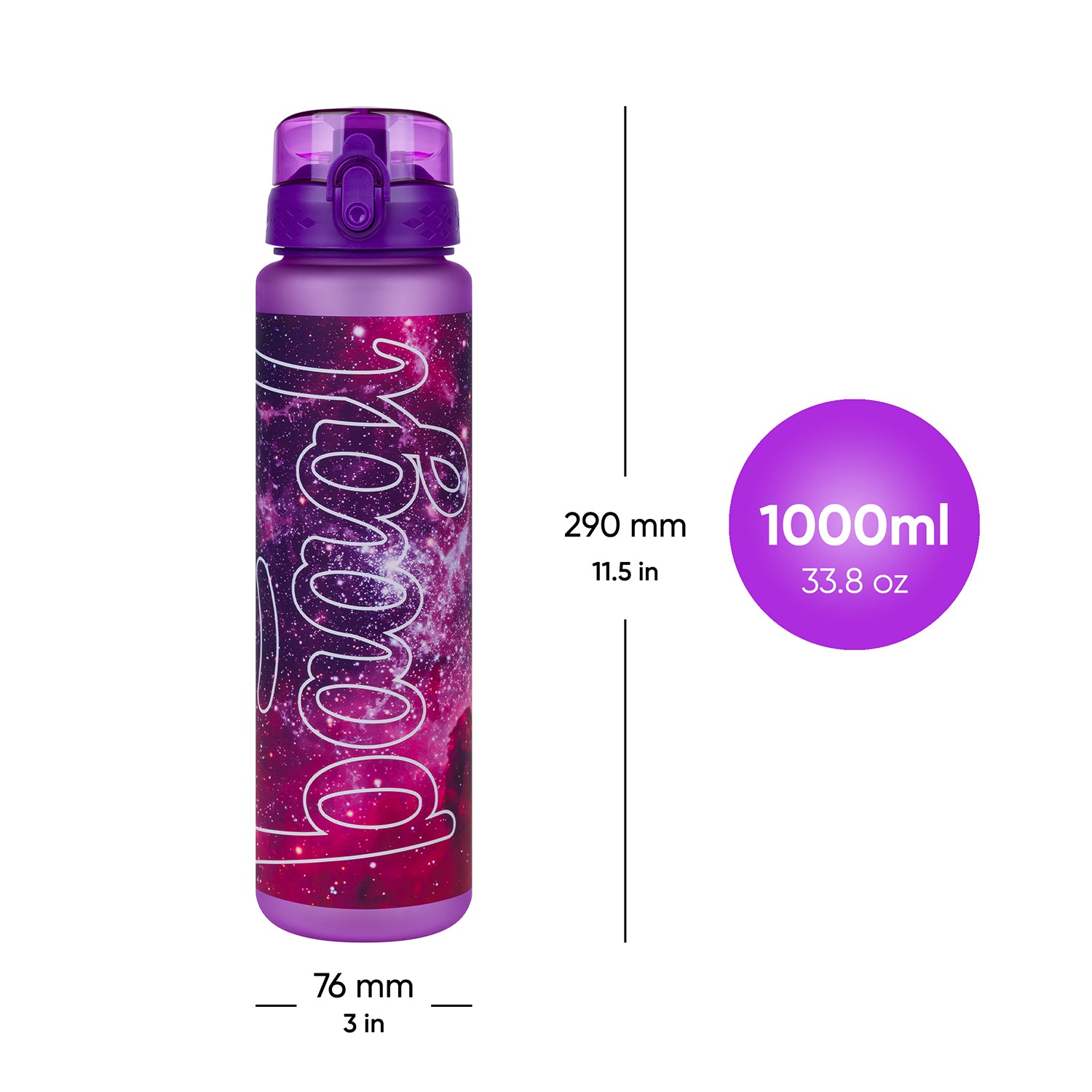 baagl-galaxy-gourde-1000-ml-tritan-sans-bpa image 6