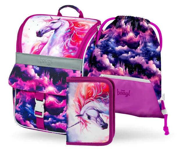 baagl-zippy-royal-unicorn-ensemble-scolaire-18-l-imperm-able image 1
