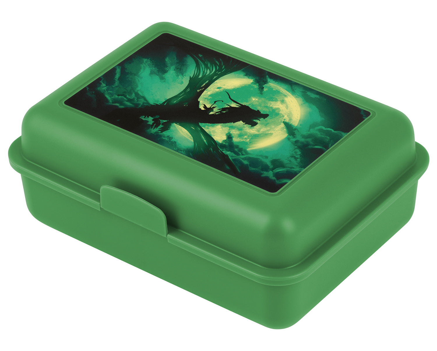 baagl-dragon-lunch-box-verte-dragon-compartiment image 1