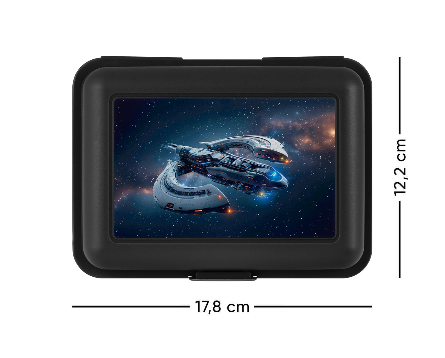 baagl-spacecraft-lunch-box-enfant-noire-compartiment image 2