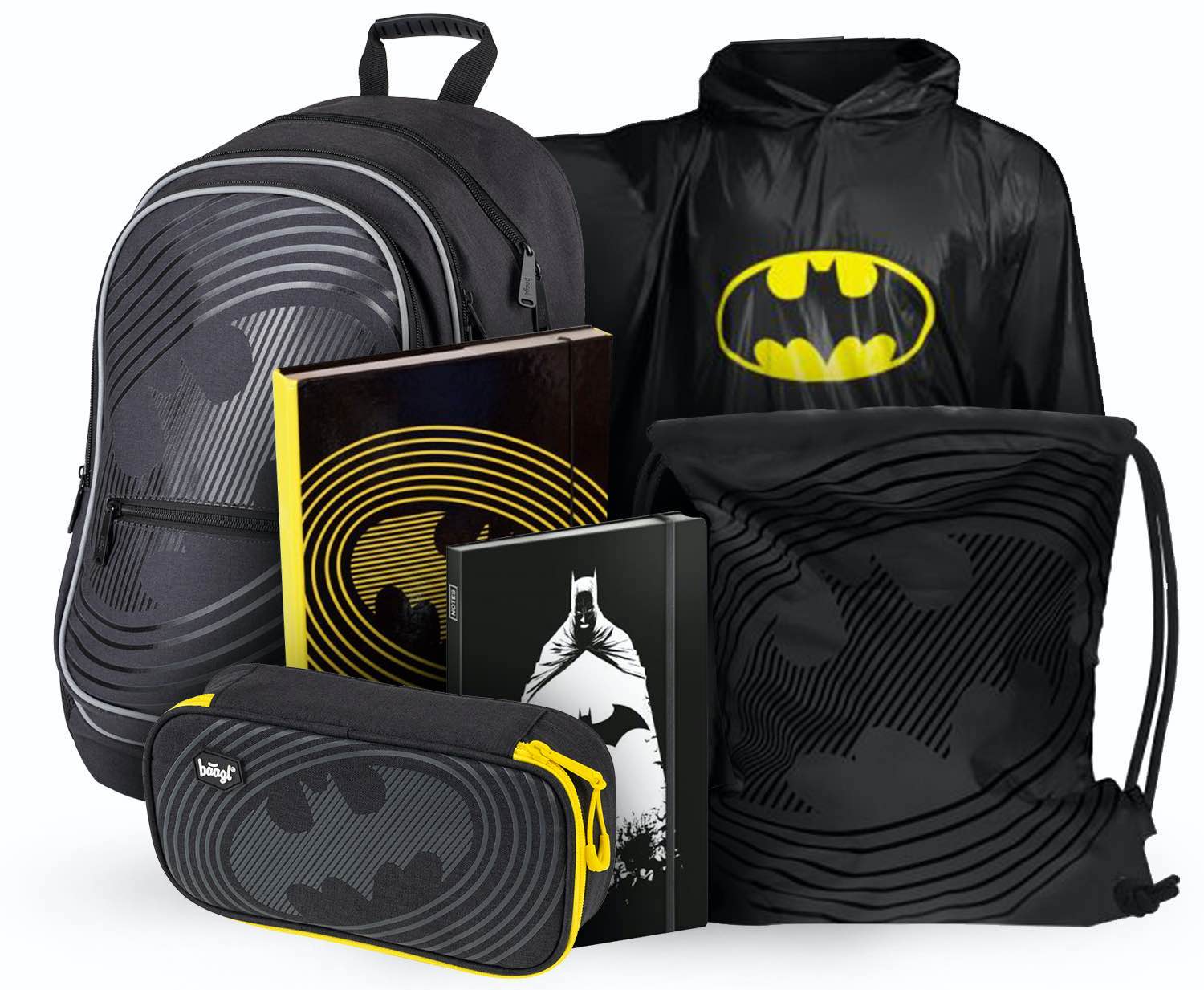 baagl-core-batman-ensemble-scolaire-sac-dos-25-l-gar-on image 1