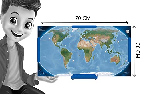 buki-espace-7346-planisph-re-magn-tique-carte-monde-40-pi-ces image 8