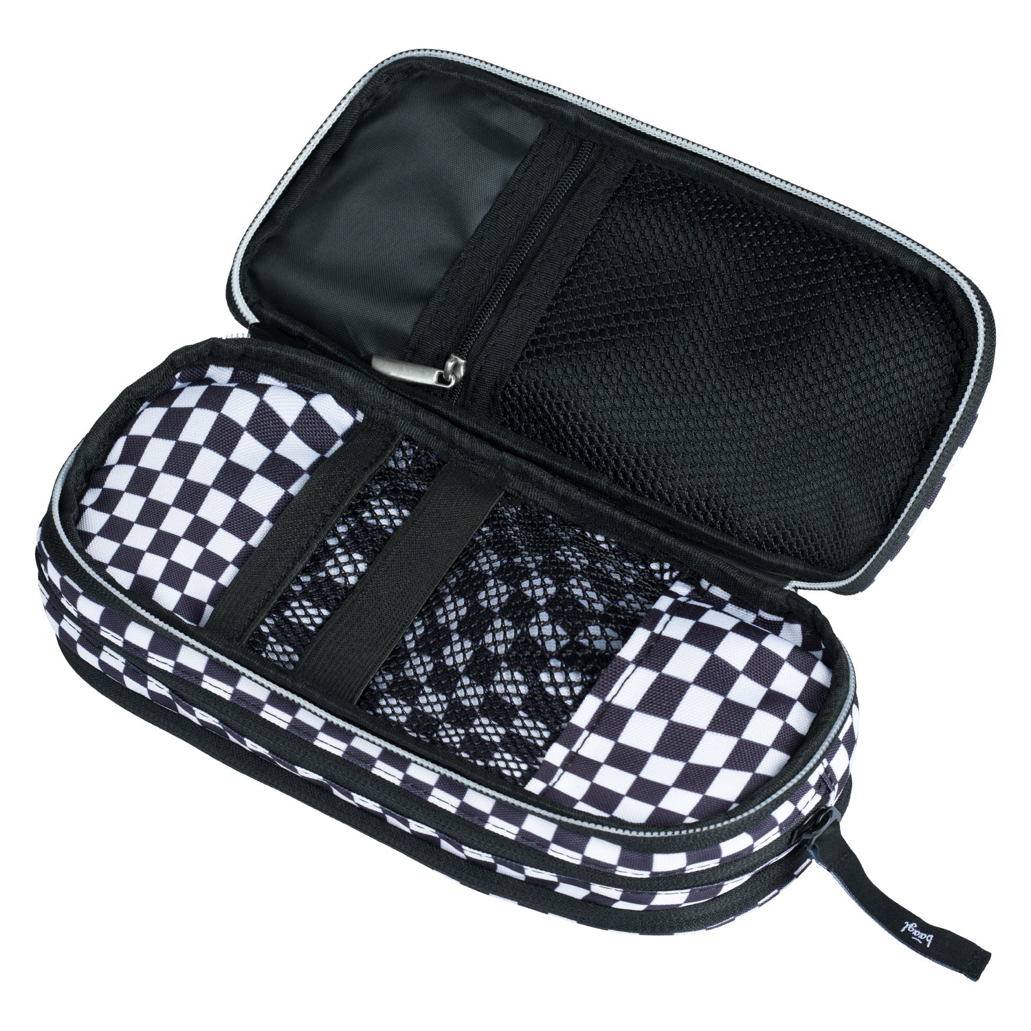 baagl-checked-trousse-tudiante-3-compartiments image 2