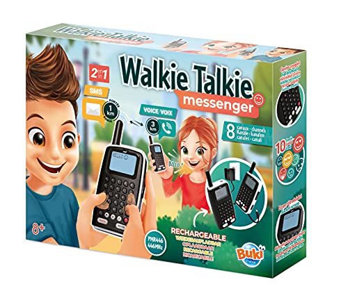 buki-tw04-walkie-talkie-messenger-noir-cran-8-ans image 7