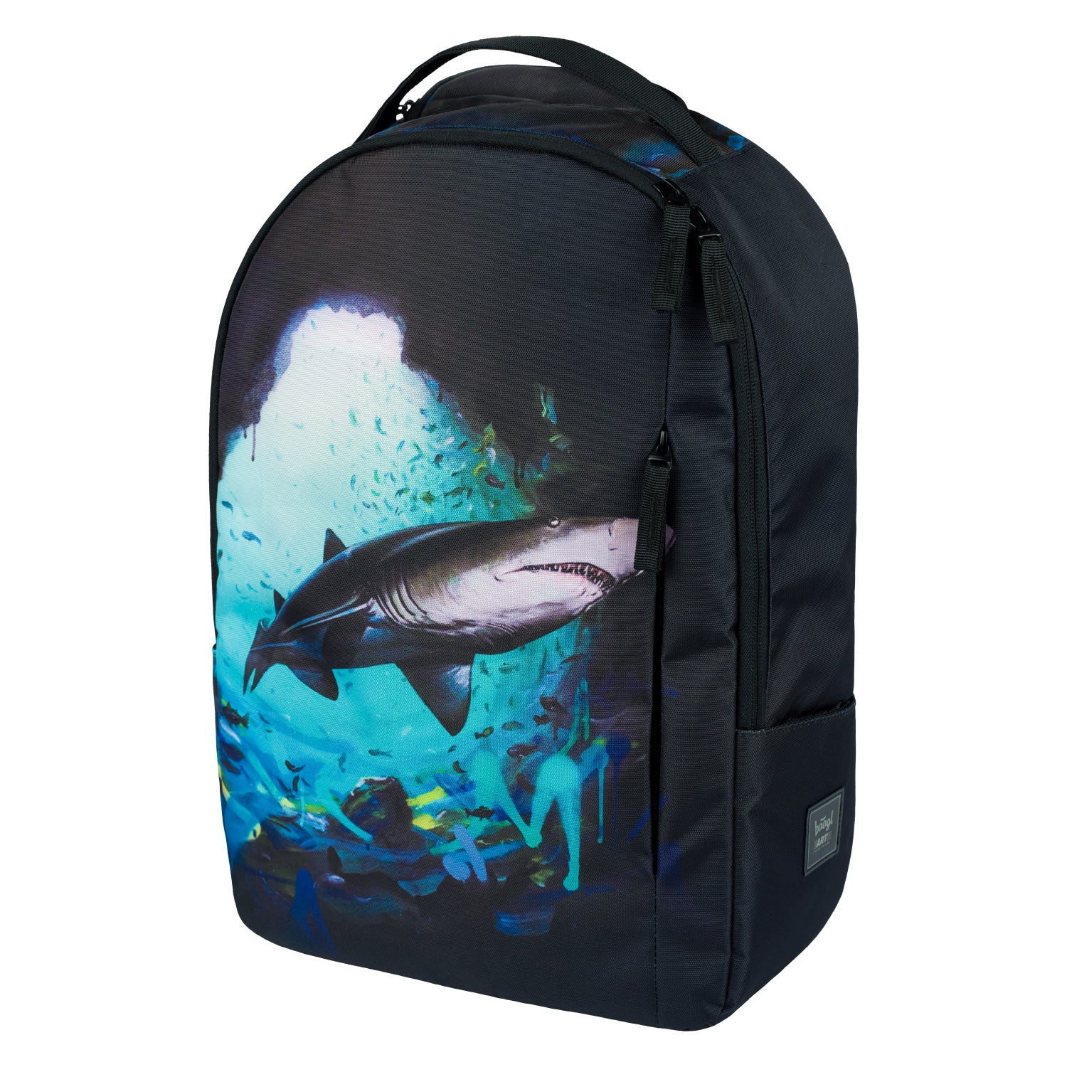 baagl-earth-shark-by-lukero-sac-dos-18-l-recycl image 2