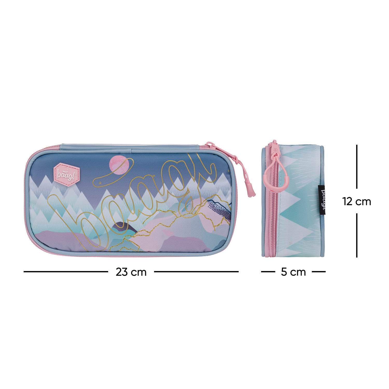 baagl-moon-trousse-scolaire-rigide-vide-motif-fille image 4