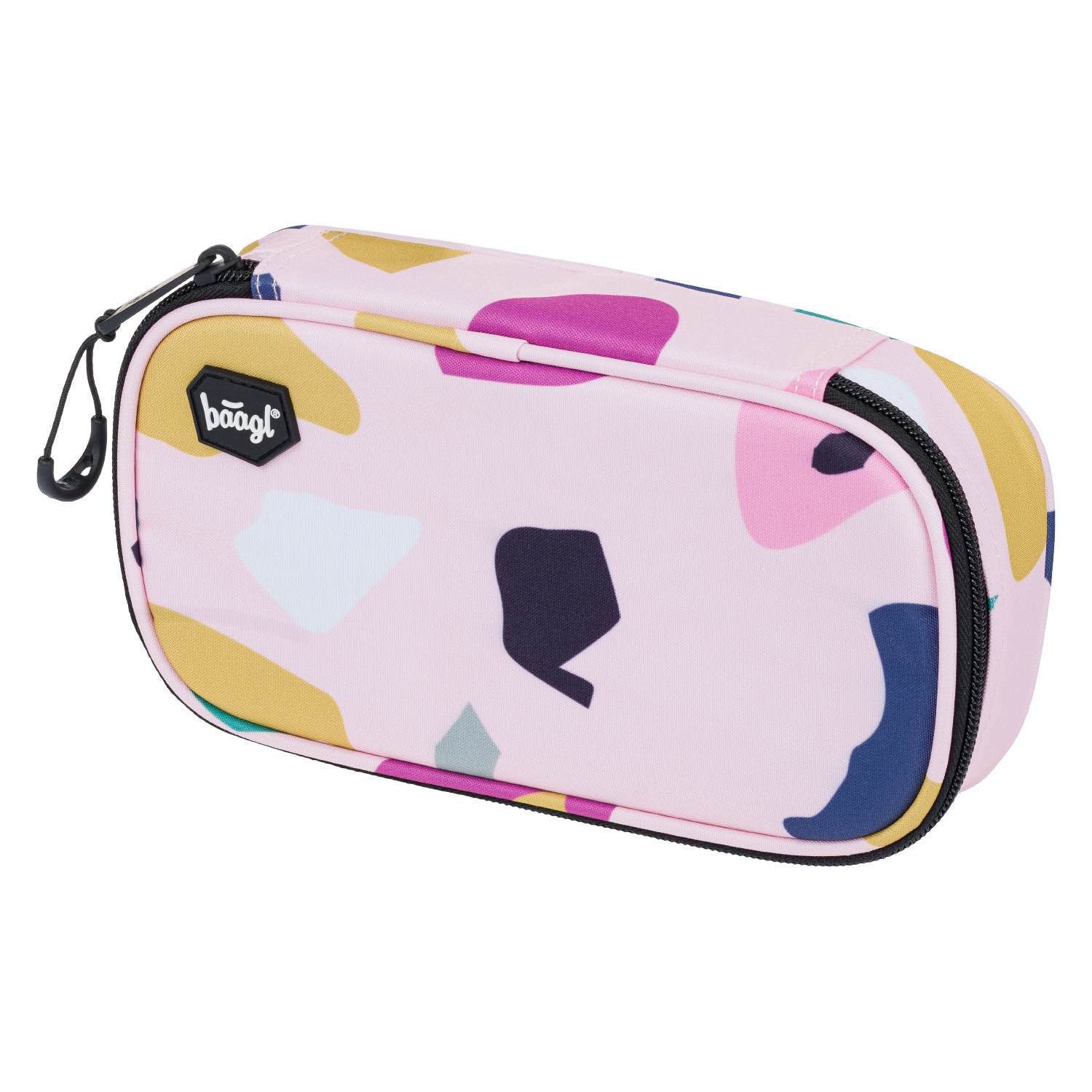 baagl-terazzo-tui-scolaire-rigide-vide-motif-terrazzo image 1