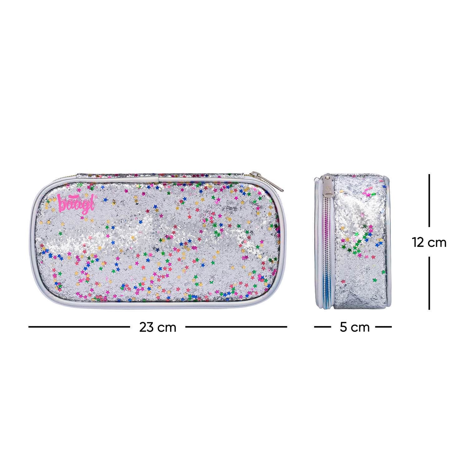 baagl-fun-rainbow-trousse-scolaire-double-rabat-arc-en-ciel image 4