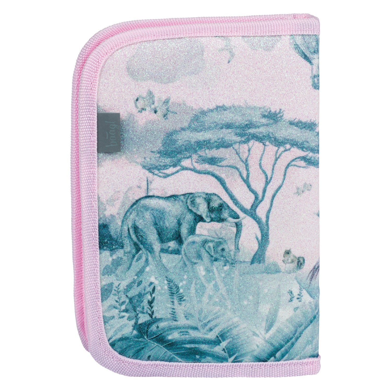 baagl-safari-trousse-plumier-1-compartiment-vide-fille image 2
